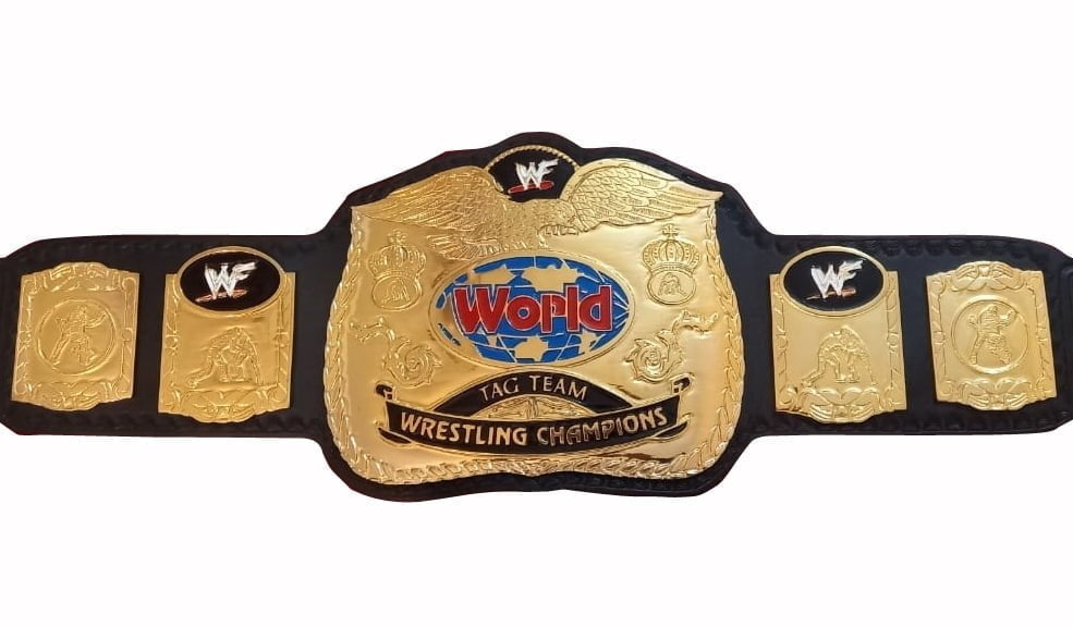 WWF World Tag Team Wrestling Championship Belt Replica