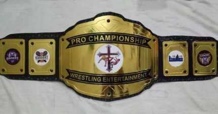 Pro Wrestling Championship Belt