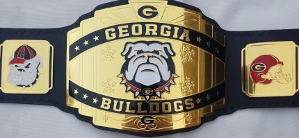 Georgia Bulldog National Customized Championship Title Replica Belt