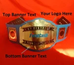 Custom Name and First Cash Logo Wrestling Championship Belt