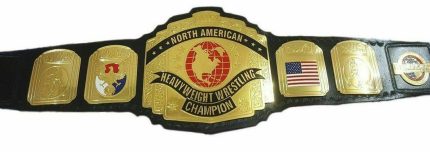 NWA North American Heavyweight Wrestling Championship Belt Replica