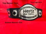 Custom Name and Automobile Logo For Firm Wrestling Championship Belt