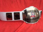 Custom Name and St . Johns County School Logo Wrestling Championship Belt - Image 2