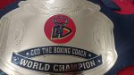 Custom Name and CED Boxing Club Logo Wrestling Championship Belt - Image 2