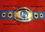 Custom Name and Eagle Logo Wrestling Championship Belt
