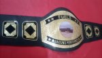 Custom Name and Military Fuel Truck Logo Wrestling Championship Belt - Image 4