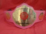 Custom Name and Acme Tatto Charlottesville Logo Wrestling Championship Belt - Image 4