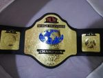 WCW World Television Championship Wrestling Belt Replica - Image 3