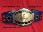 Custom Name and Centracare Logo Wrestling Championship Belt