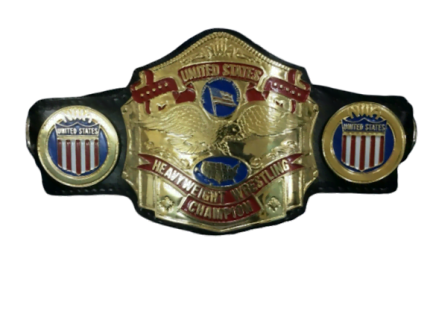 NWA United States Heavyweight Wrestling Champion Belt Zinc Plates Replica 2