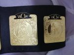WCW World Television Championship Wrestling Belt Replica - Image 7