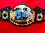 Custom Name and Truck Picture Logo Wrestling Championship Belt - Image 2