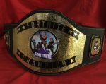 Custom Fortnite Game Wrestling Championship Belt - Image 3
