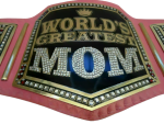 New Custom Style MOM DAD Wrestling Belt Replica - Image 2