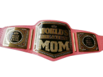 New Custom Style MOM DAD Wrestling Belt Replica - Image 5