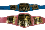 New Custom Style MOM DAD Wrestling Belt Replica - Image 4