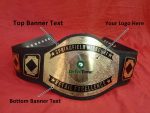 Custom Name and Drive Time Logo Wrestling Championship Belt