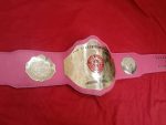 Custom Name and Acme Tatto Charlottesville Logo Wrestling Championship Belt - Image 5
