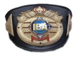 IBA International Boxing Association Wrestling Belt Replica