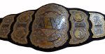 AEW World Heavyweight Wrestling Championship Belt Zinc Plated Replica - Image 5