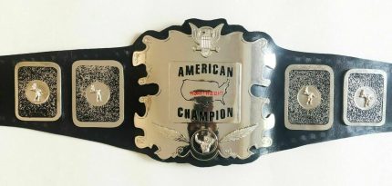 American Heavyweight Wrestling Championship Belt Replica